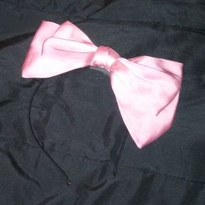 🧚 2 pc Pink & Gray Bow Head Bands